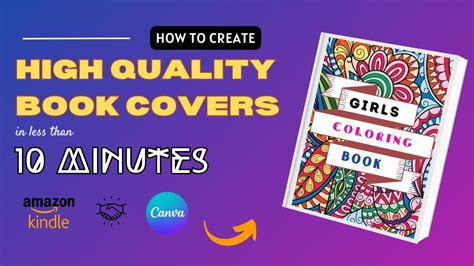 Tips for Creating Your Own Coloring Book Cover Design