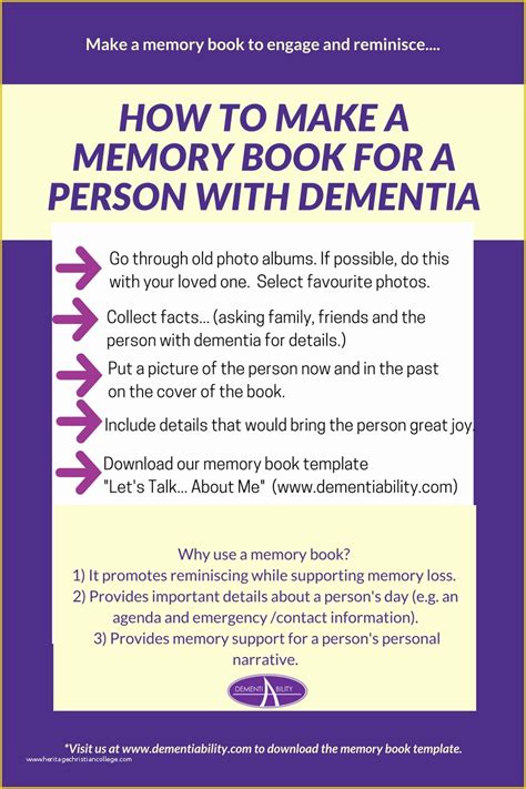 Tips for Creating a Dementia Memory Book