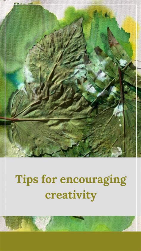 Tips for Encouraging Creativity and Focus