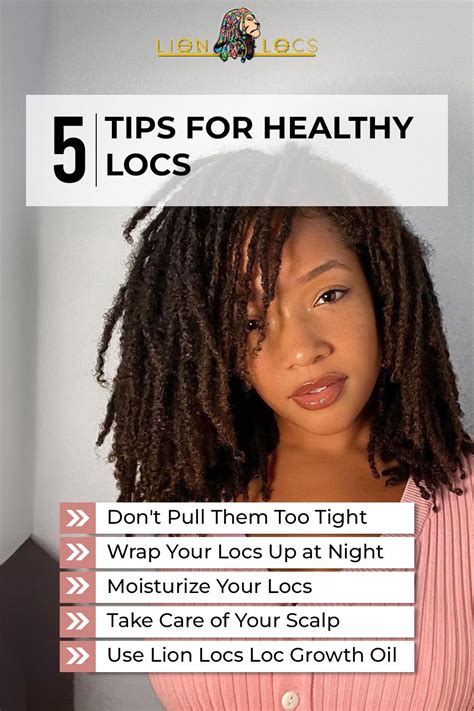 Tips for Healthy Locs