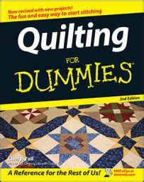 Tips for Machine Quilting For Dummies 