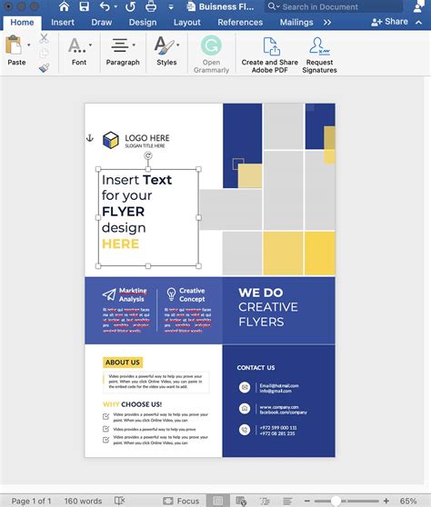 Tips for Making a Flyer in Word