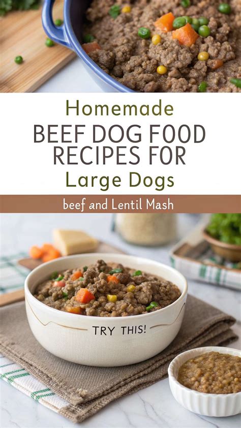 Tips for Making the Best Homemade Beef Dog Food