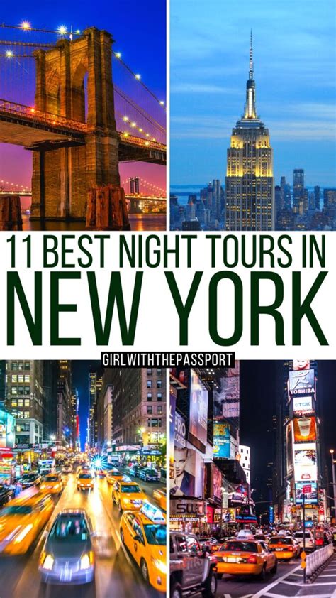 Tips for Night Tours