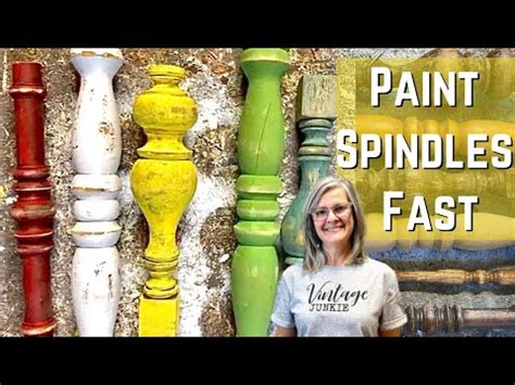 Tips for Painting Intricate Spindles