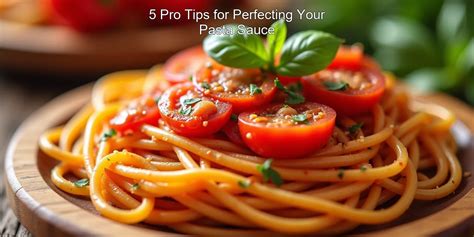 Tips for Perfecting Your Pasta Dishes