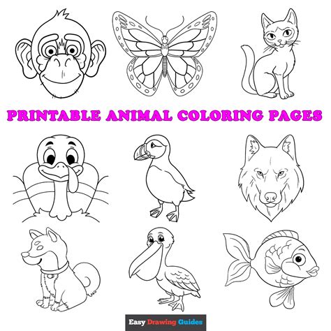 Tips for Printing Perfect Animal Coloring Sheets