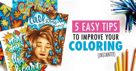 Tips for Printing and Coloring Your Pages