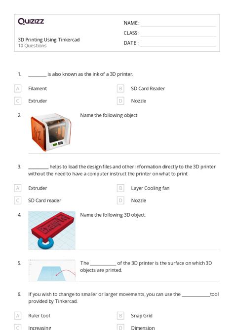 Tips for Printing and Using Your Worksheets