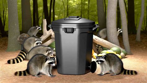 Tips for Raccoon-Proofing Garbage Cans