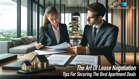 Tips for Securing the Best Lease Deal