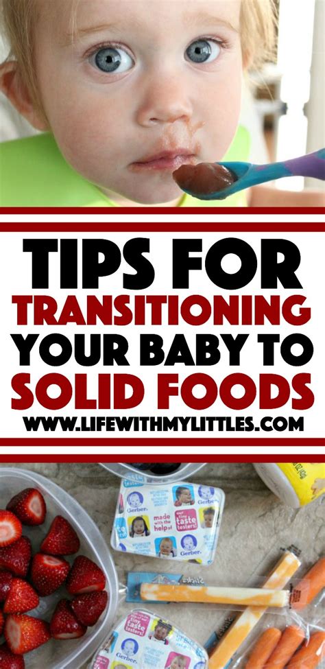 Tips for Smoothly Transitioning Foods