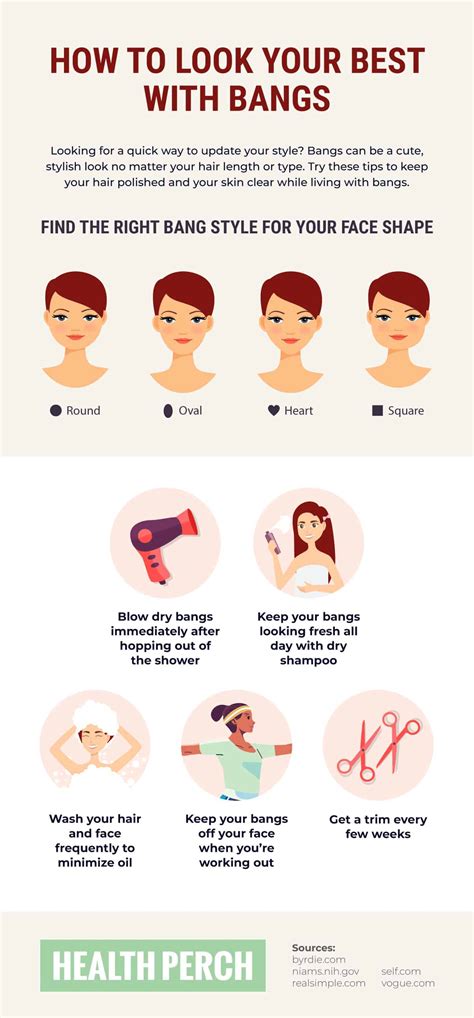 Tips for Styling and Maintaining Your Bangs