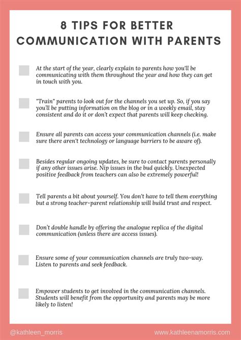 Tips for Teachers and Parents Using the Worksheet