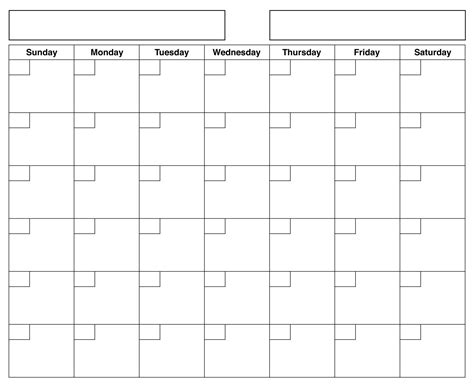 Tips for Using Blank Calendar Pages Effectively