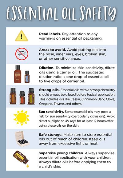 Tips for Using Essential Oils Safely
