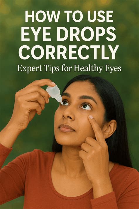 Tips for Using Natural Eye Drops Effectively