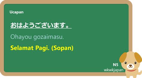 Tips for Using Selamat Pagi Appropriately in Japanese Culture