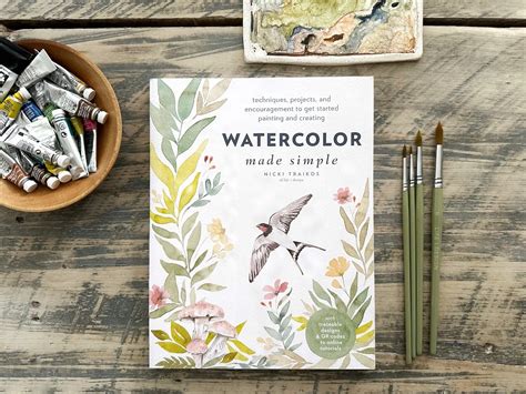 Tips for Using Your Watercolour Colouring Book