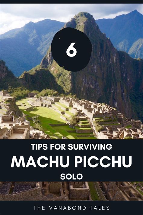 Tips for Visiting Machu Picchu