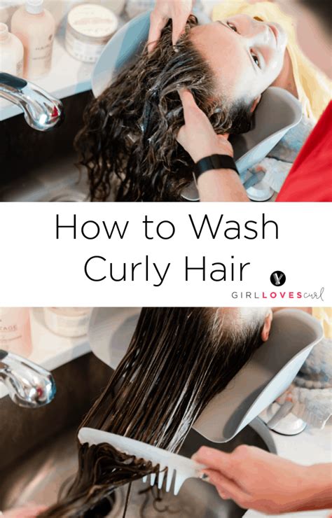 Tips for Washing Curly Hair