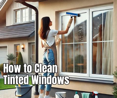 Tips for Washing Your Tinted Windows Safely