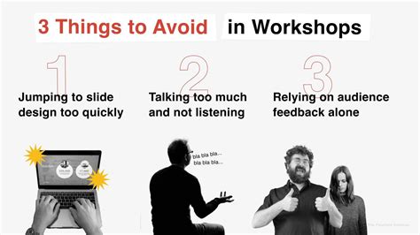 Tips for Workshops