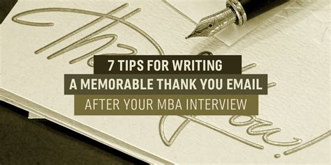 Tips for Writing Memorable Thank You Notes
