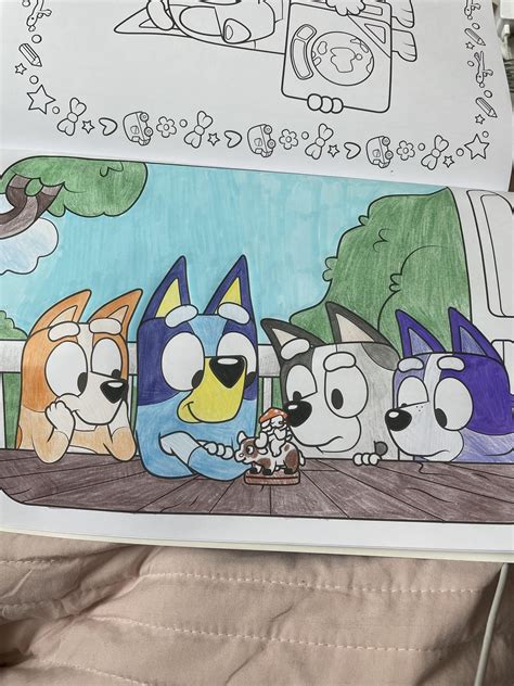 Tips for a Fantastic Bluey Colouring Session