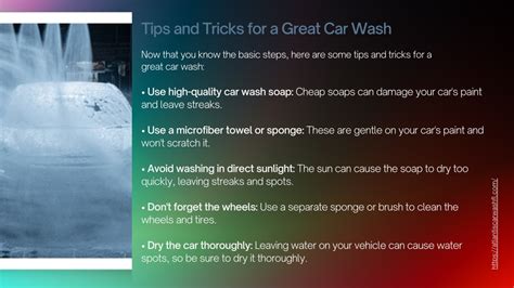Tips for a Great Car Wash Outcome