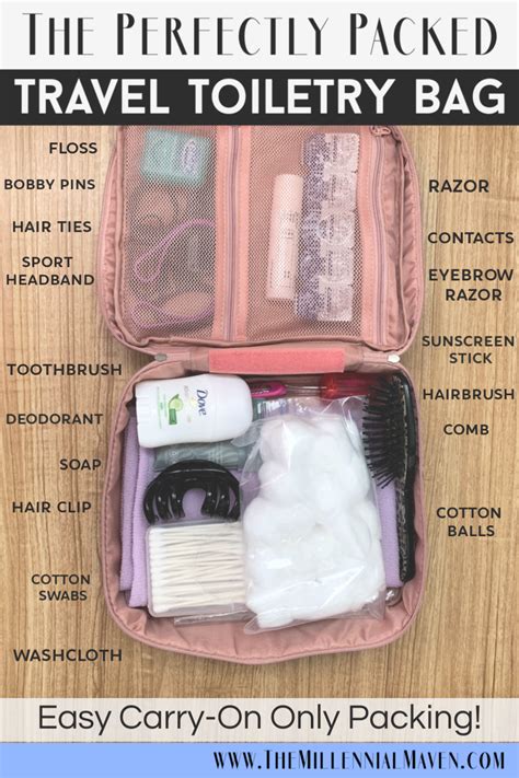 Tips for a Perfect Toiletry Bag