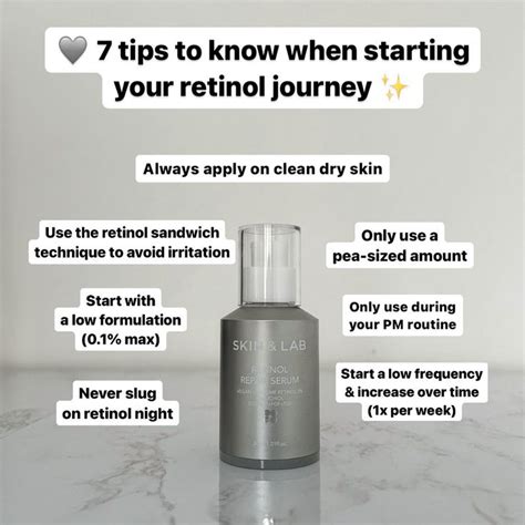 Tips for a Smooth Retinol Journey