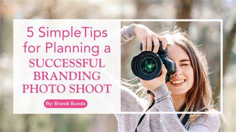 Tips for a Successful Photoshoot