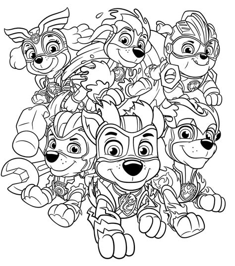 Tips for an Amazing Mighty Pups Coloring Session