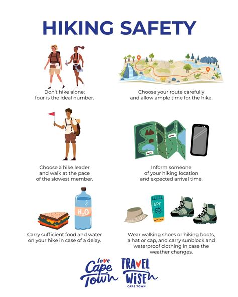 Tips for safe hike