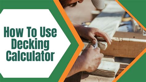 Tips for using a deck board calculator