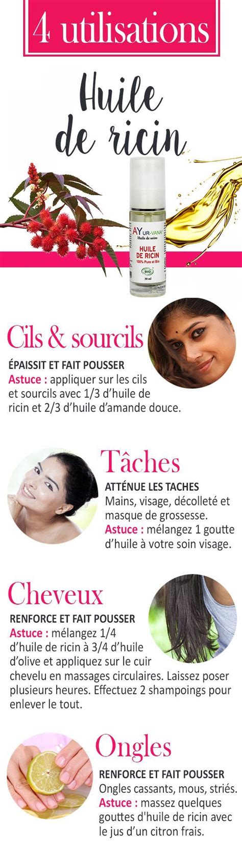 Tips for using huile de ricin bebe