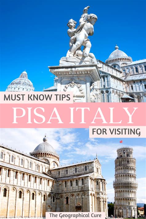 Tips for visiting Pisa