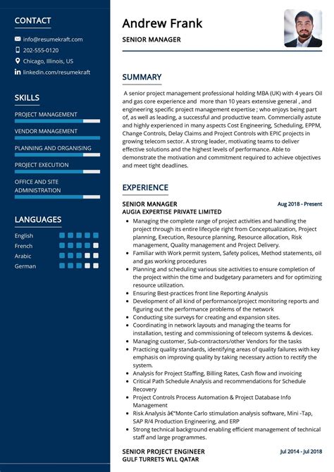 Senior Accountant Resume Example 2021 Writing Guide ResumeKraft