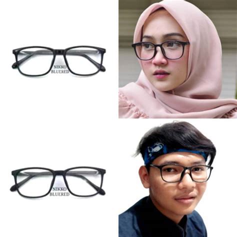 Tips memakai kacamata dengan frame tipis