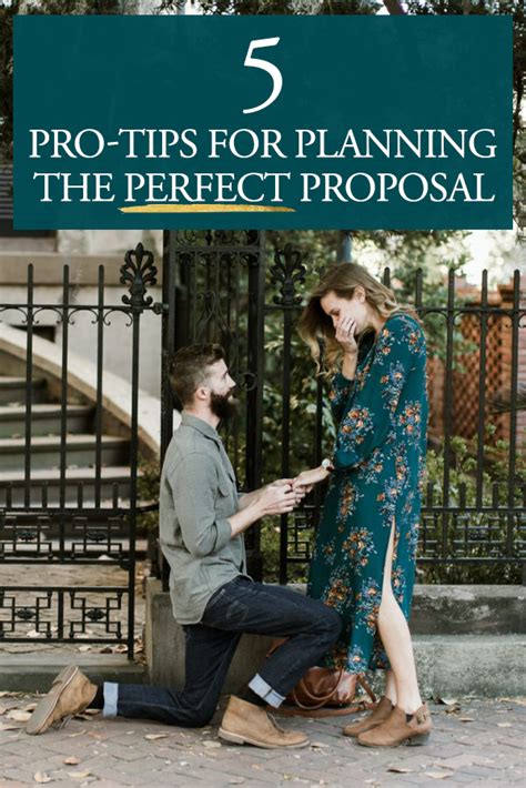 Tips on Planning the Perfect Marriage Proposal