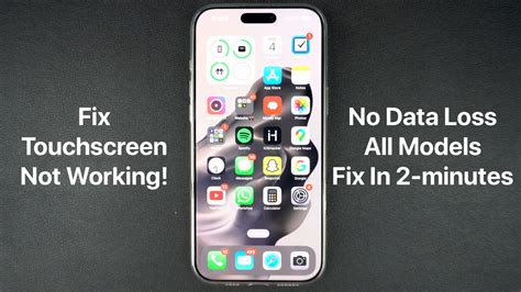 Tips to Fix iPhone Touchscreen Not Working After iOS 16 Software Update