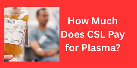 Tips to Maximize Your Plasma Compensation