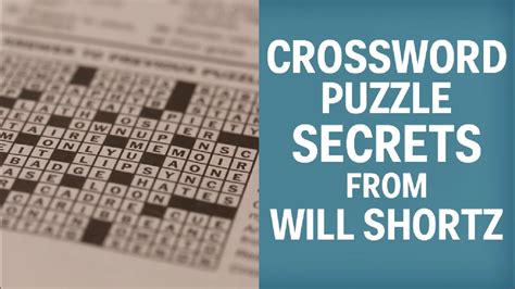 Infographic outlining tips and tricks for solving crossword puzzles.