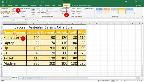 Tips untuk Mengganti Ukuran Tabel di Excel