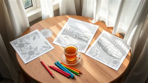 Tips for a Relaxing Coloring Session