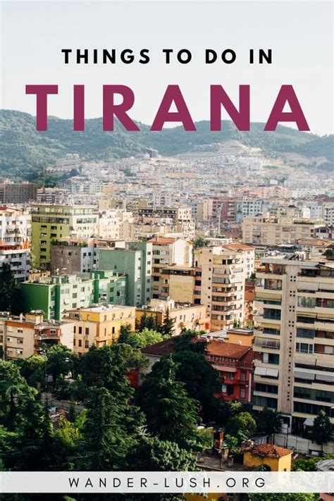 Tirana Travel Tips