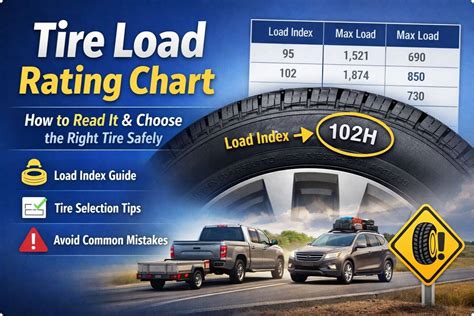 Tire Load Ratings Chart