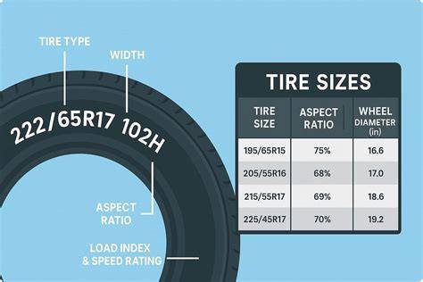 Tire Rim Size Chart