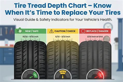 Tires Tread Depth Chart